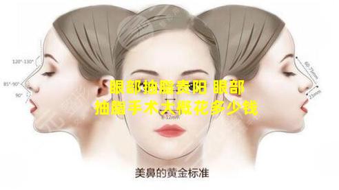 眼部抽脂贵阳 眼部抽脂手术大概花多少钱